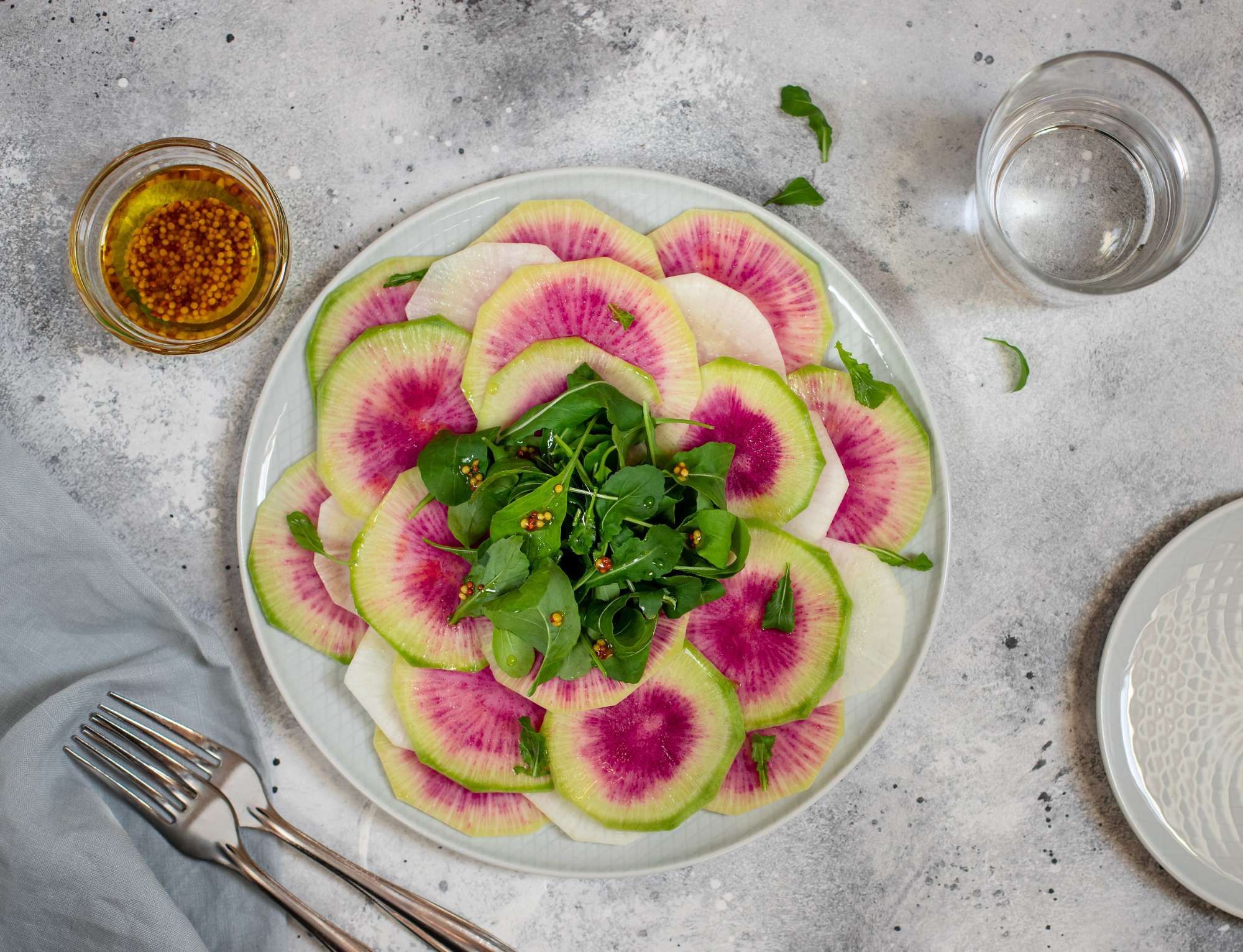 Salad with watermelon radish _ Crocus Media.jpg